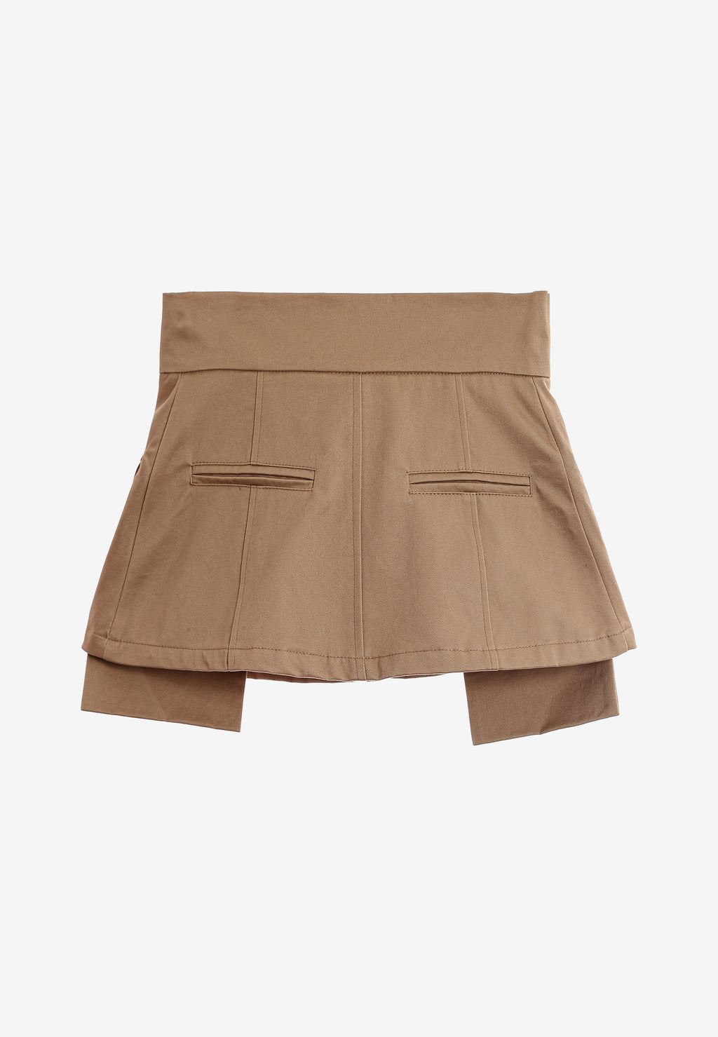 Sobrefalda con bolsillos laterales y cinturón ajustable | MWM [PS_COLORS:BEIGE]