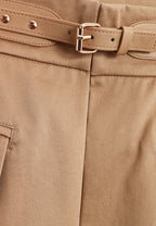 Sobrefalda con bolsillos laterales y cinturón ajustable | MWM [PS_COLORS:BEIGE]