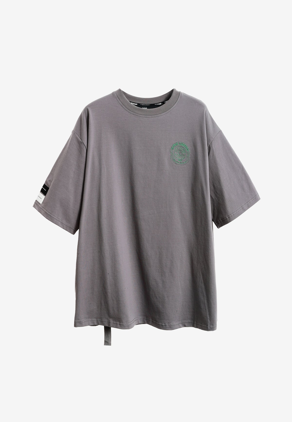 Camiseta de corte regular con motivo Eye MWM bordado en pecho y espalda | MWM [PS_COLORS:GREY]