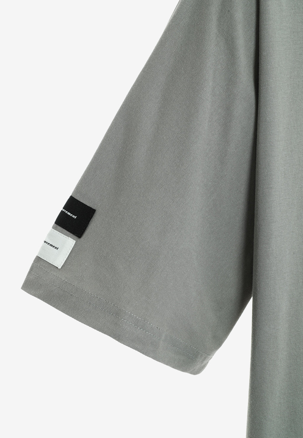Camiseta oversize Iconic Logo con bordado Mod Wave Movement en hombros y espalda | MWM [PS_COLORS:GREY]