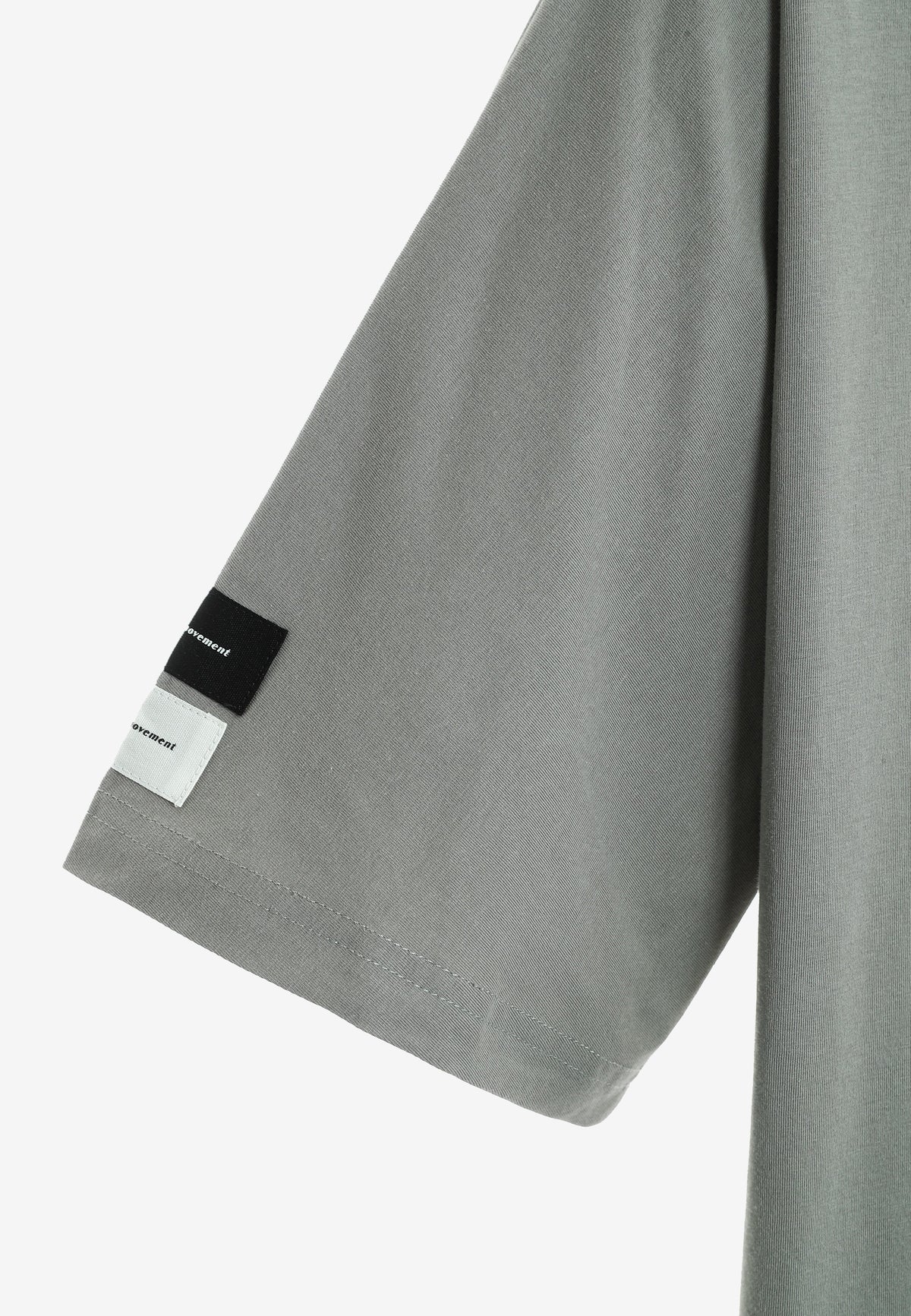Camiseta oversize Iconic Logo con bordado Mod Wave Movement en hombros y espalda | MWM [PS_COLORS:GREY]
