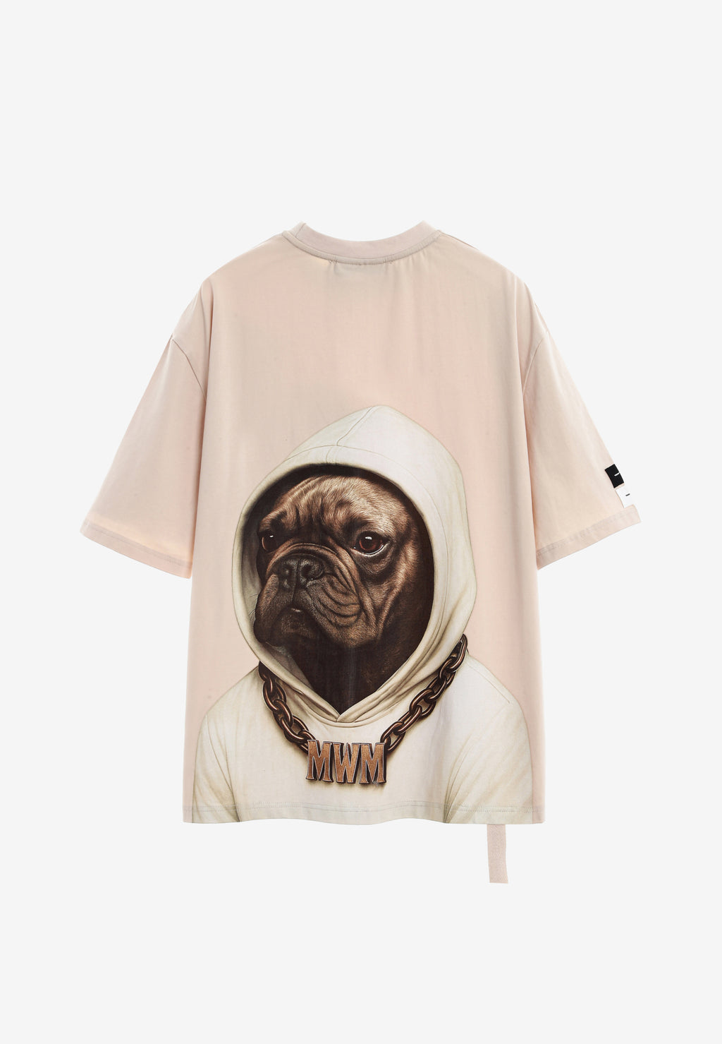 Camiseta oversize Vanguard Dogs Faces con print de bulldog en la espalda | MWM [PS_COLORS:UNASSIGNED]