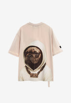 Camiseta oversize Vanguard Dogs Faces con print de bulldog en la espalda | MWM [PS_COLORS:UNASSIGNED]