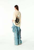 Camiseta oversize Vanguard Dogs Faces con print de bulldog en la espalda | MWM [PS_COLORS:UNASSIGNED]
