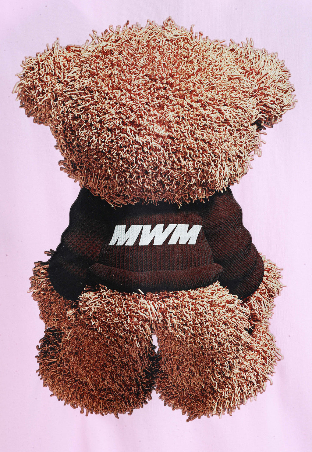 Camiseta TEDDY de corte regular con print Teddy en frontal y espalda | MWM [PS_COLORS:PINK]