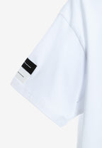 Camiseta TEDDY de corte regular con print Teddy en frontal y espalda | MWM [PS_COLORS:WHITE]