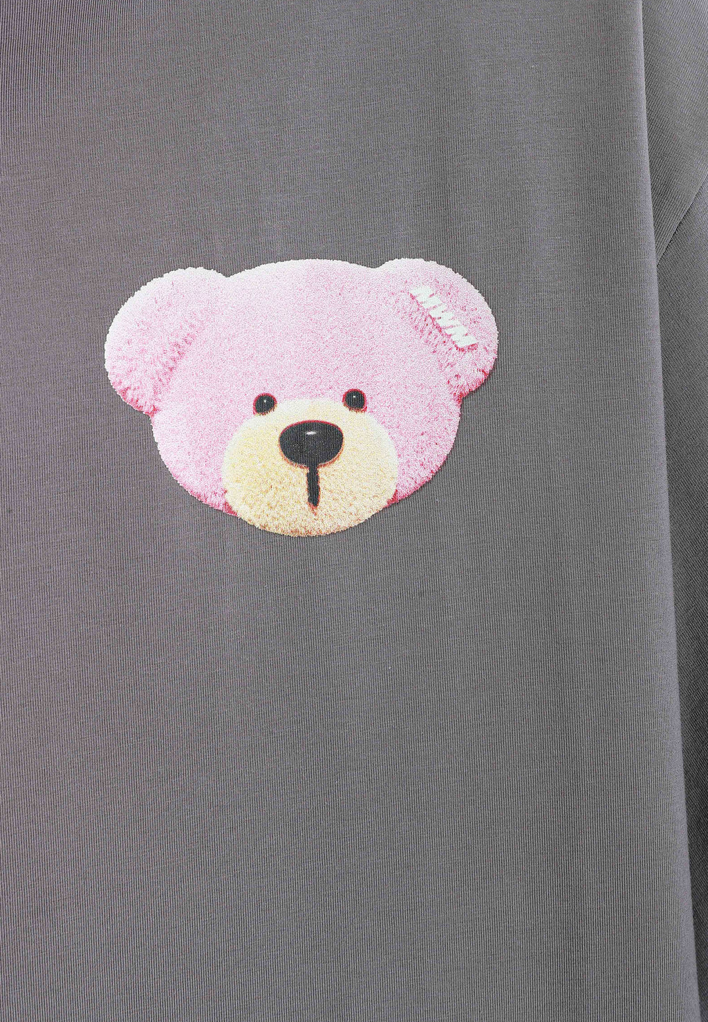 Camiseta TEDDY Mike Bag de corte regular con print en pecho y espalda | MWM [PS_COLORS:GREY]