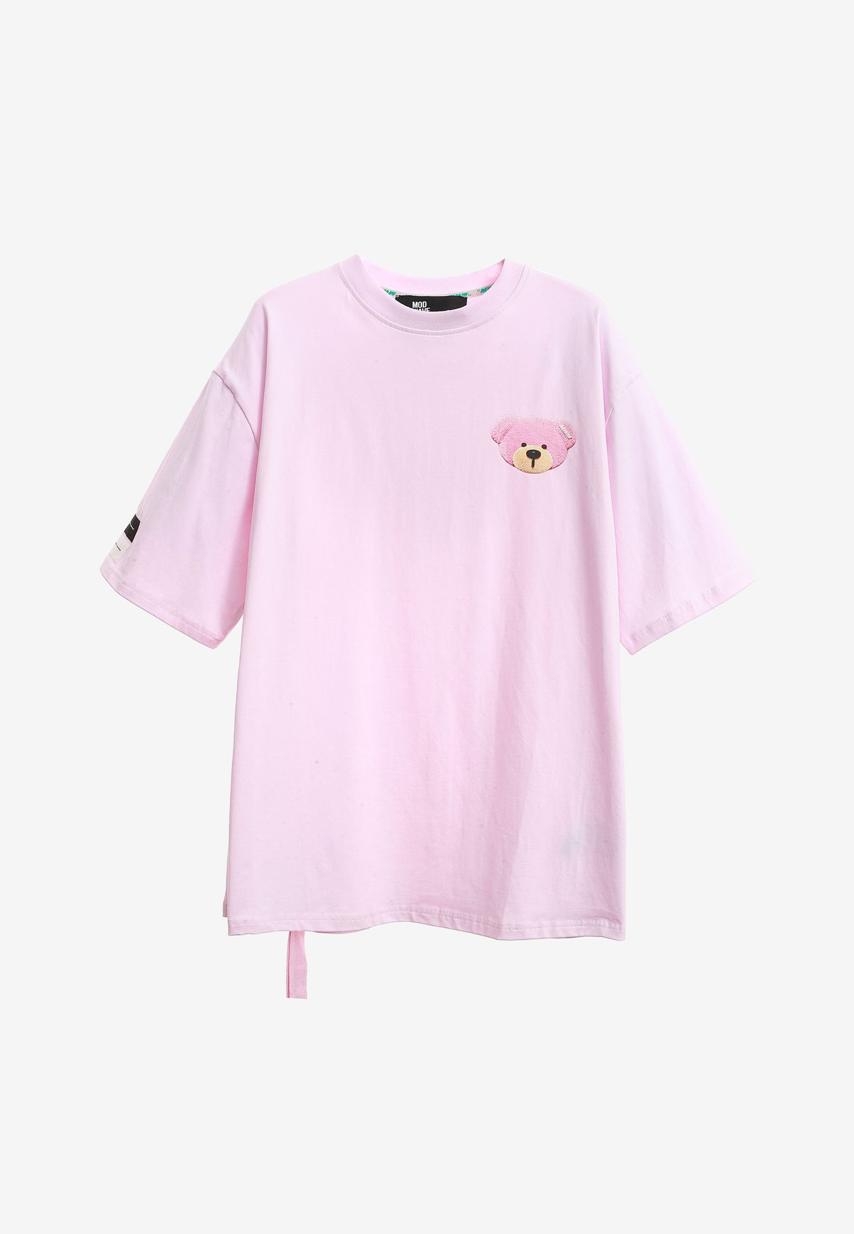 Camiseta TEDDY Mike Bag de corte regular con print en pecho y espalda | MWM [PS_COLORS:PINK]