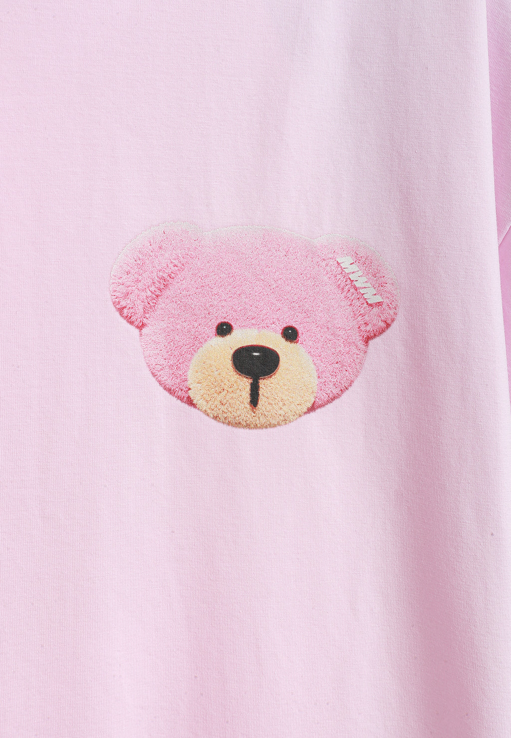 Camiseta TEDDY Mike Bag de corte regular con print en pecho y espalda | MWM [PS_COLORS:PINK]