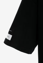Camiseta Wings de corte relajado con alas de strass en la espalda | MWM [PS_COLORS:BLACK]