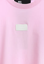 Camiseta Wings de corte relajado con alas de tachuelas en la espalda | MWM [PS_COLORS:PINK]