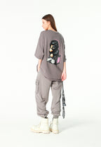Camiseta Vanguard Dogs Thinker de corte relajado con print y frases bordadas | MWM [PS_COLORS:GREY]