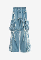 Pantalón cargo Vanguard Dogs de pierna ancha convertible en bermuda | MWM [PS_COLORS:UNASSIGNED]