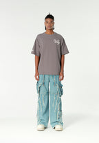 Pantalón cargo Vanguard Dogs de pierna ancha convertible en bermuda | MWM [PS_COLORS:UNASSIGNED]