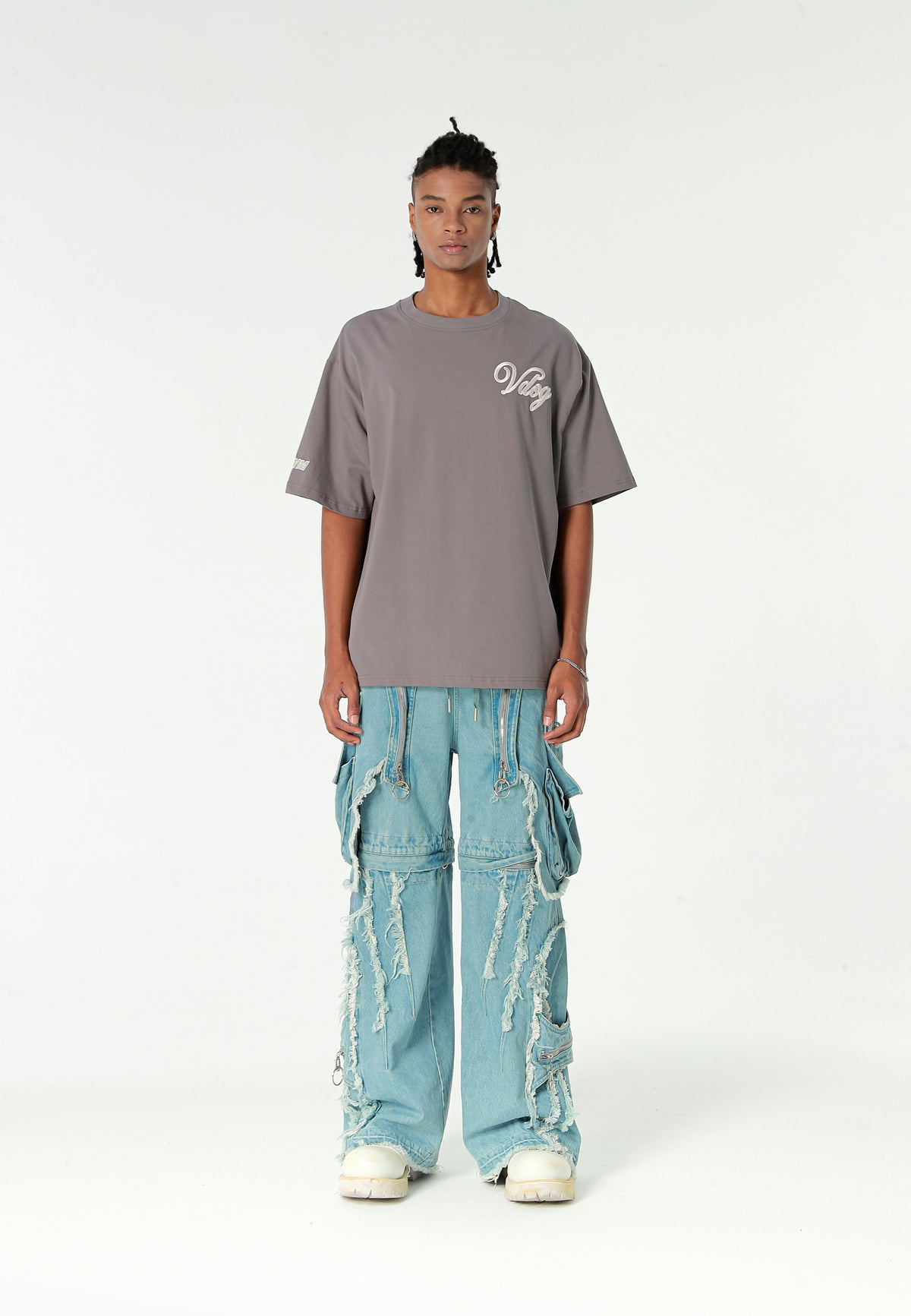 Pantalón cargo Vanguard Dogs de pierna ancha convertible en bermuda | MWM [PS_COLORS:UNASSIGNED]