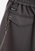 Pantalón Básico con pinzas, bajos ajustables y cadena lateral | MWM [PS_COLORS:GREY]