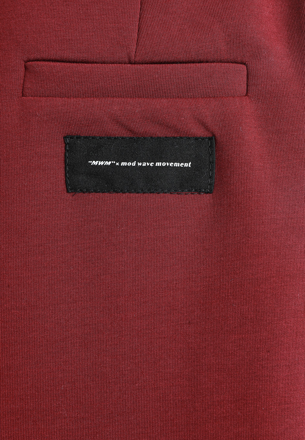 Pantalón palazzo de mujer de pierna ancha con efecto faja y tachuelas laterales | MWM [PS_COLORS:BURGUNDY]