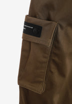 Pantalón cargo de corte relajado con doble cintura y bolsillos laterales | MWM [PS_COLORS:KHAKI]