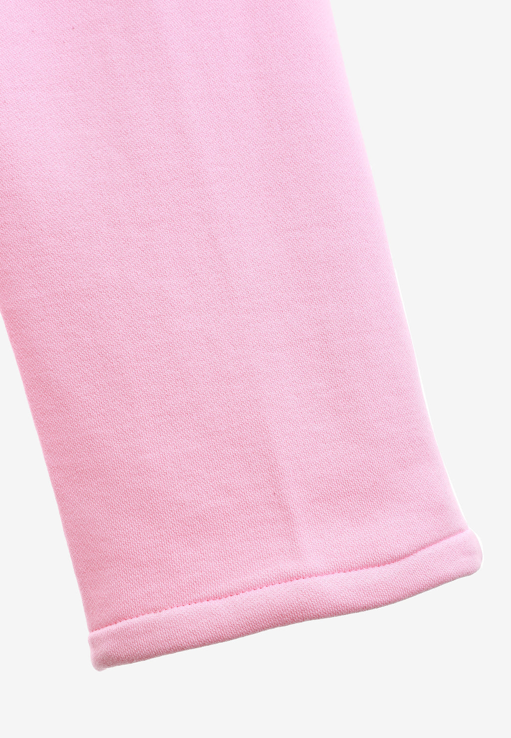 Pantalón basico de algodón de corte recto y relajado con cintura elástica | MWM [PS_COLORS:PINK]
