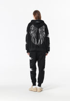 Pantalón jogger Wings con parches Mini Wings en los laterales | MWM [PS_COLORS:BLACK]