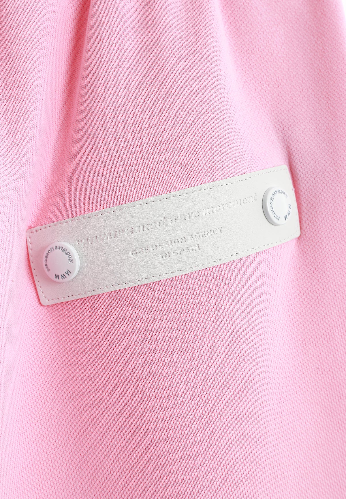 Pantalón jogger Wings con parches Mini Wings en los laterales | MWM [PS_COLORS:PINK]