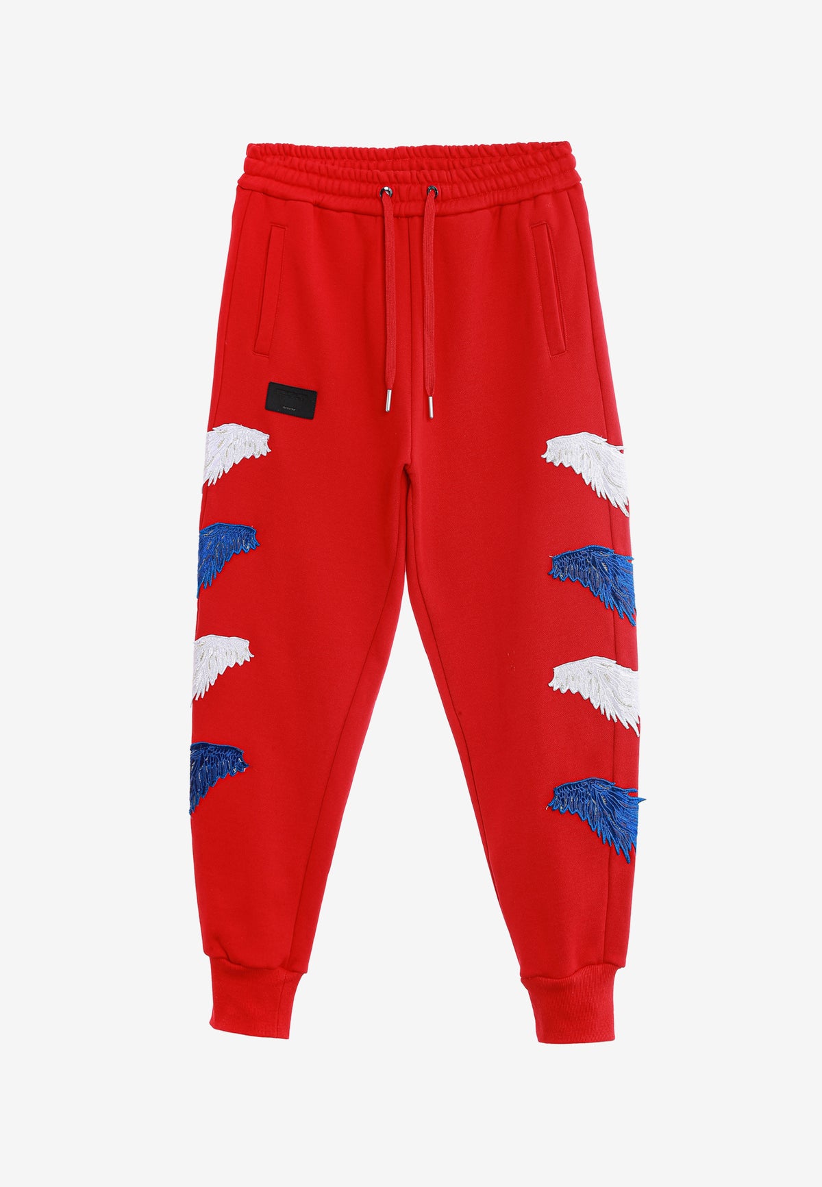 Pantalón jogger Wings con parches Mini Wings en los laterales | MWM [PS_COLORS:RED]