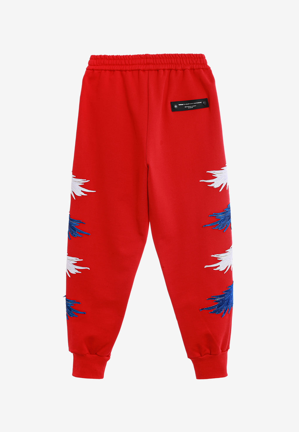Pantalón jogger Wings con parches Mini Wings en los laterales | MWM [PS_COLORS:RED]