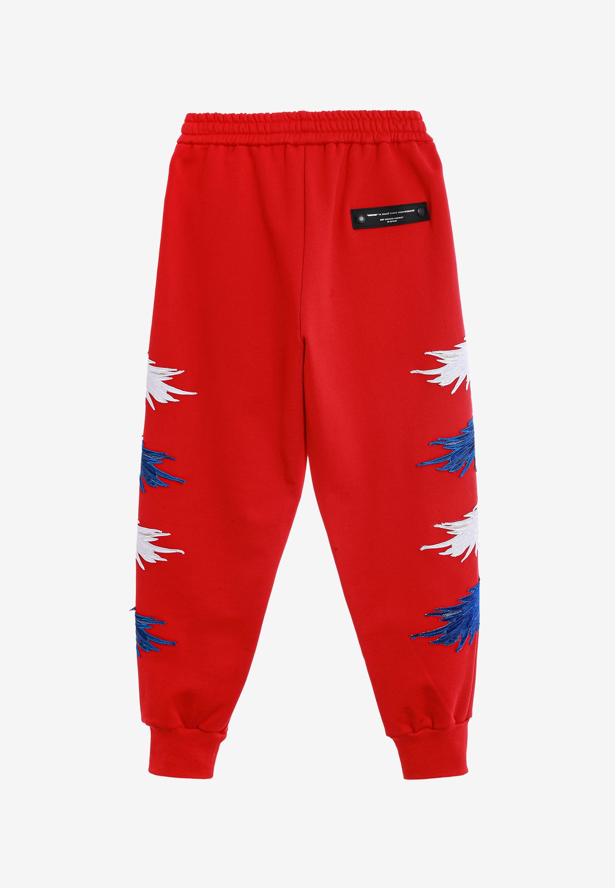 Pantalón jogger Wings con parches Mini Wings en los laterales | MWM [PS_COLORS:RED]
