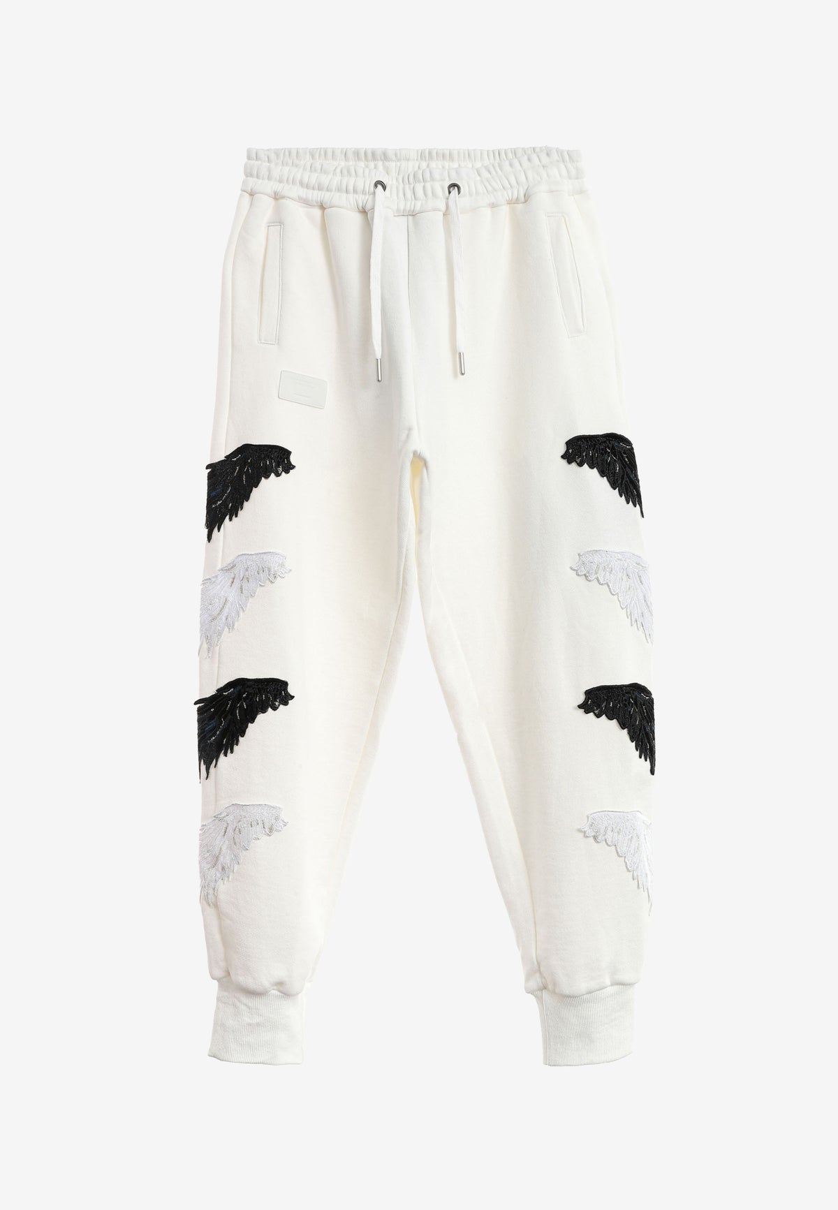 Pantalón jogger Wings con parches Mini Wings en los laterales | MWM [PS_COLORS:WHITE]