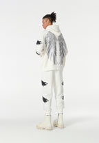Pantalón jogger Wings con parches Mini Wings en los laterales | MWM [PS_COLORS:WHITE]