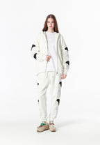 Pantalón jogger Wings con parches Mini Wings en los laterales | MWM [PS_COLORS:WHITE]