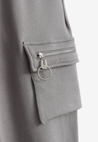 Pantalón jogger Vanguard Dogs con bolsillo cargo lateral y bordado trasero | MWM [PS_COLORS:GREY]