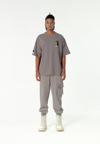 Pantalón jogger Vanguard Dogs con bolsillo cargo lateral y bordado trasero | MWM [PS_COLORS:GREY]