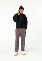 Chaqueta acolchada convertible en chaleco con mangas extraíbles y cuello alto | MWM [PS_COLORS:BLACK]