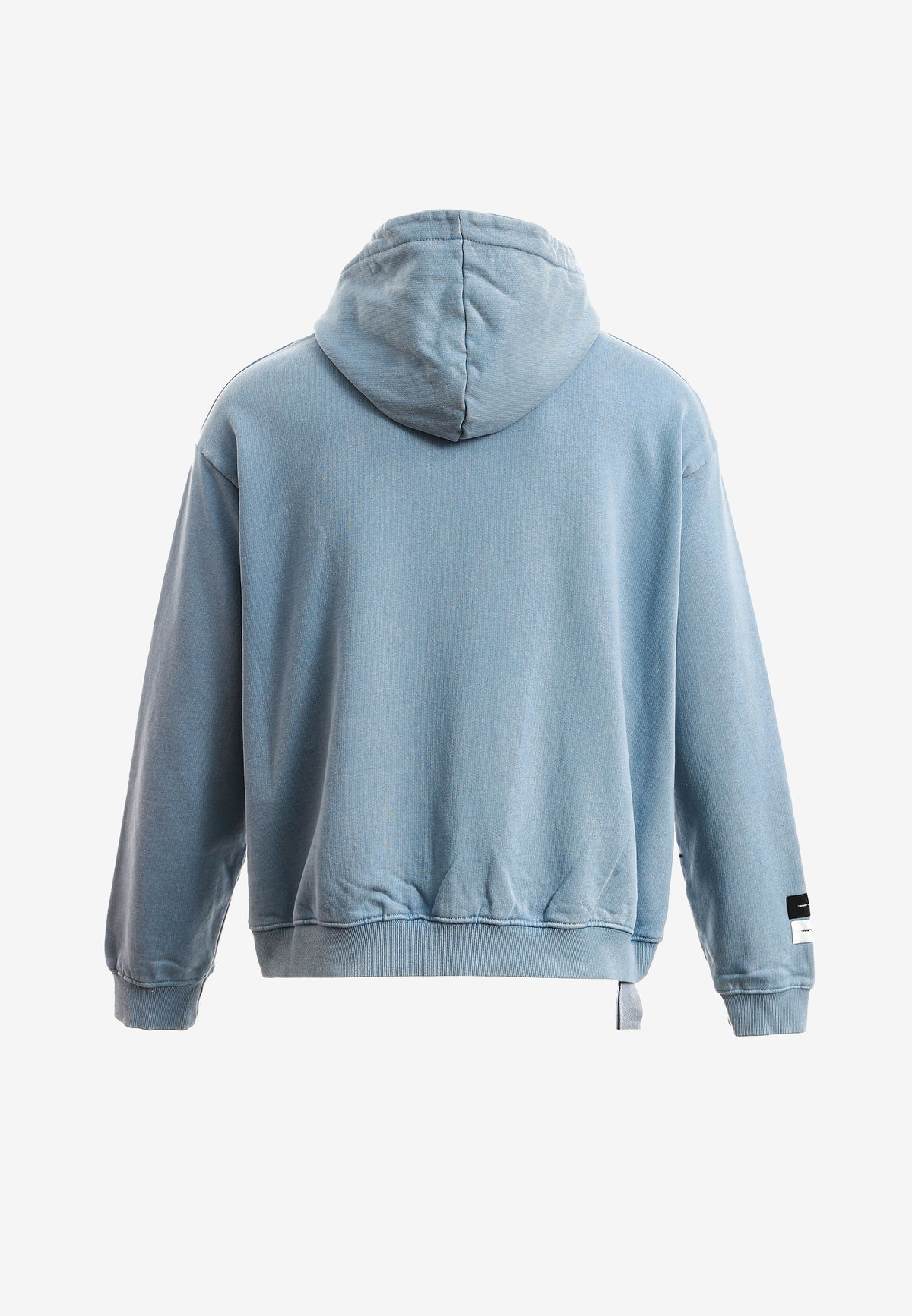 Sudadera con capucha con parche Teddy de canvas en el frontal | MWM [PS_COLORS:BLUE]