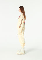 Sudadera oversize Vanguard Dogs Punch con print 3D de boxeo en espalda y mangas | MWM [PS_COLORS:WHITE]