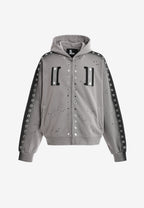 Sudadera con capucha Vanguard Dogs con tachuelas | MWM [PS_COLORS:GREY]