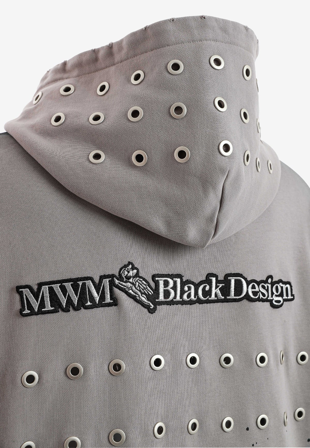 Sudadera con capucha Vanguard Dogs con tachuelas | MWM [PS_COLORS:GREY]