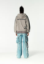 Sudadera con capucha Vanguard Dogs con tachuelas | MWM [PS_COLORS:GREY]