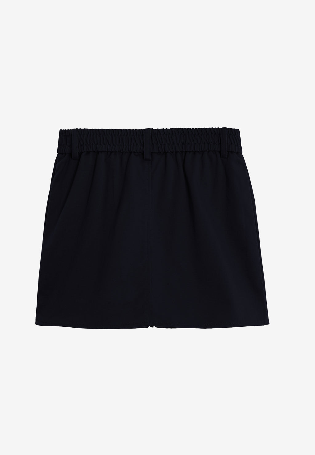 Minifalda TEDDY de canvas con cremallera frontal y bolsillos funcionales | MWM [PS_COLORS:NAVY]