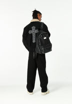 Mochila con tachuelas | MWM [PS_COLORS:BLACK]