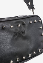 Bolso bandolera con tachuelas y cadena | MWM [PS_COLORS:BLACK]