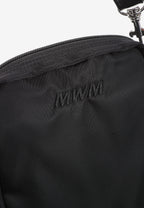 Bolso bandolera con bolsillos y parche con logo | MWM [PS_COLORS:BLACK]