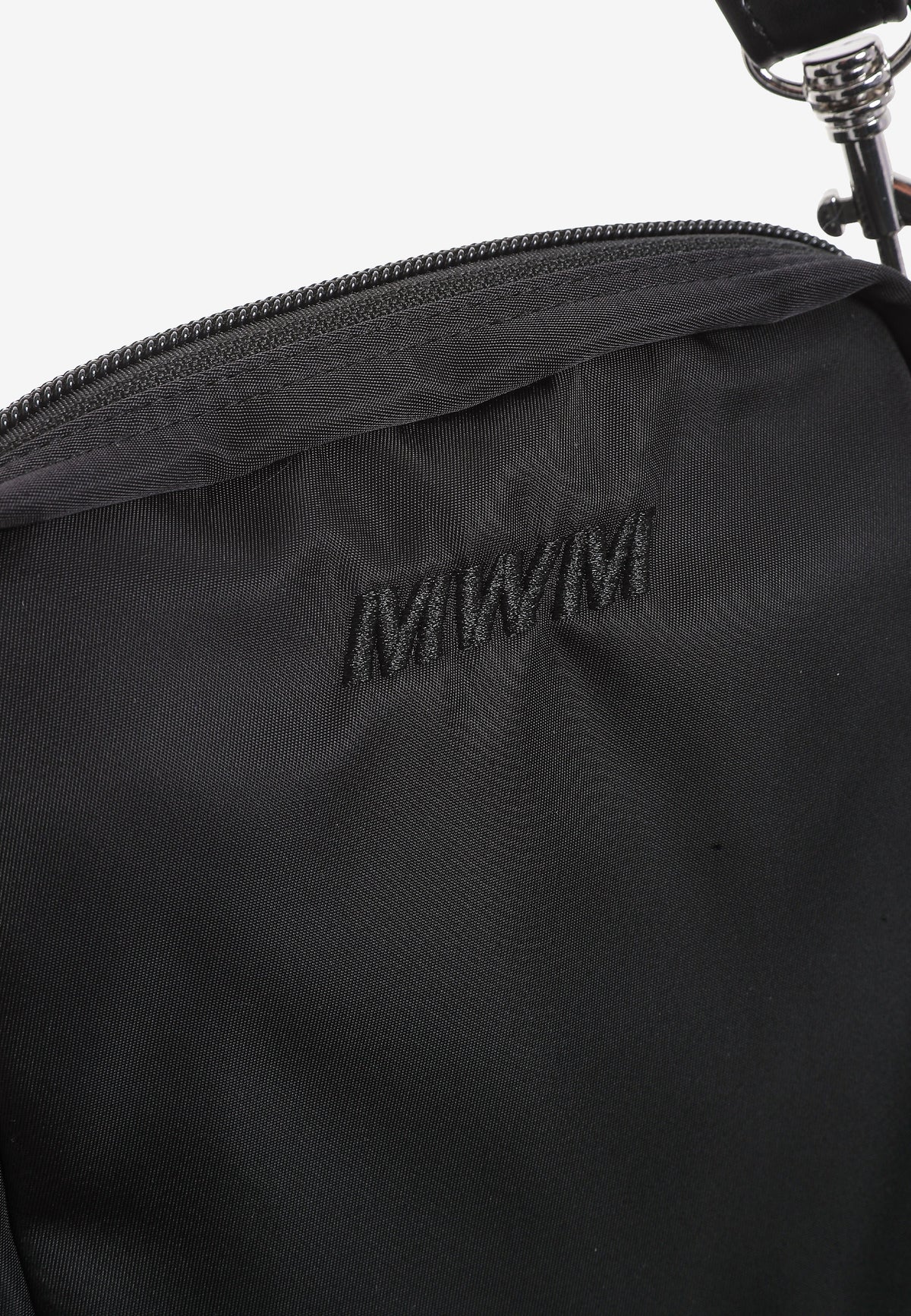 Bolso bandolera con bolsillos y parche con logo | MWM [PS_COLORS:BLACK]