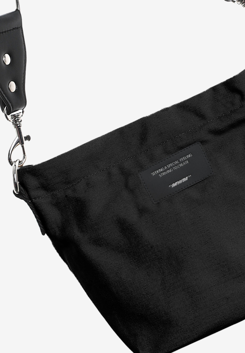 Bolso bandolera con osos Teddy y correa ancha | MWM [PS_COLORS:BLACK]