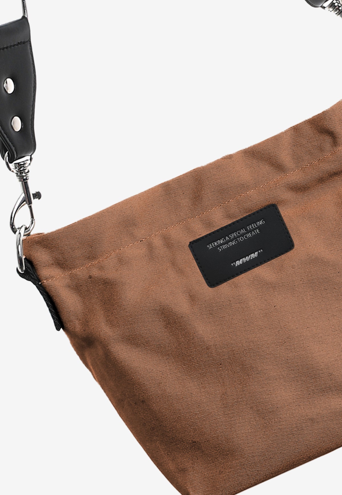Bolso bandolera con osos Teddy y correa ancha | MWM [PS_COLORS:CAMEL]