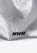 Bolso shopper con tachuelas y logo MWM bordado | MWM [PS_COLORS:SILVER]