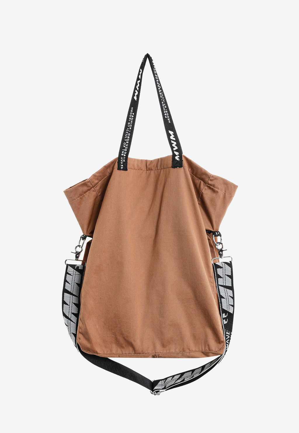 Bolso shopper con parche de oso Teddy y bandolera | MWM [PS_COLORS:CAMEL]
