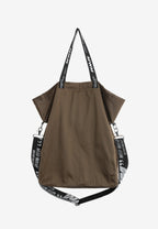 Bolso shopper con parche de oso Teddy y bandolera | MWM [PS_COLORS:GREEN]