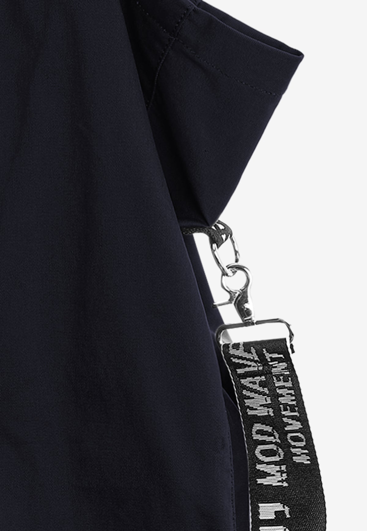 Bolso shopper con parche de oso Teddy y bandolera | MWM [PS_COLORS:NAVY]